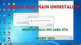 WOW!!! ILLEGAL SOFTWARE your product has been disabled Corel Draw X7