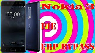 Nokia 3 (TA-1032) PIE 9 Google Account Bypass No PC