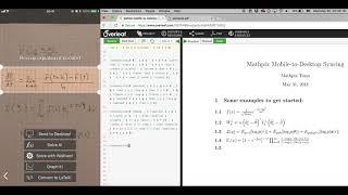 Use Mathpix to Render LaTeX from Screenshots on Your Desktop and Handwritten Math From Your Notes