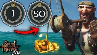 Leveling Hunter's Call To MAX IN ONE DAY In Sea Of Thieves?!