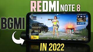 Redmi note 8 Gaming Test 2022 || Redmi Note 8 BGMI Gyroscope Test || Redmi note 8 bgmi Fps Test ||