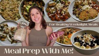 MEAL PREP WITH ME!! Full Meal Prep for Easy and Yummy Meals Though the Week