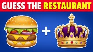 Guess the Fast Food Restaurant by Emoji