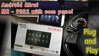 Head Unit Android oem Xpander by mirai mr-9032