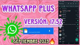 WhatsApp Plus Azul Versión 17:52 (Alex mods) || Instala sin perder chats