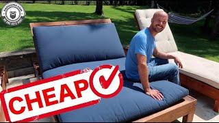 DIY Pottery Barn DOUBLE Chaise Lounge Chairs on a Budget | DAD HACK