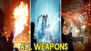 Dead Space Remake - All Weapons Showcase | Fully Upgraded