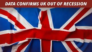 Data confirms UK out of technical recession - (TREASURY NEWS)