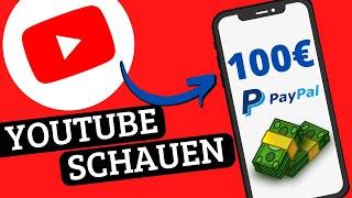 VERDIENE 100€/Tag durch YOUTUBE VIDEOS anschauen! ▶️(Online Geld verdienen)