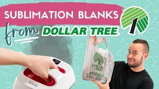 CAN YOU SUBLIMATE ON DOLLAR STORE ITEMS? TESTING 20+ DOLLAR STORE SUBLIMATION BLANKS