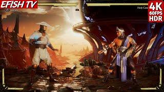 Raiden vs Rain (Hardest AI) - Mortal Kombat 11