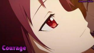 【Lyrics AMV】Sword Art Online II OP 2 Full 〈 Courage - Tomatsu Haruka 〉