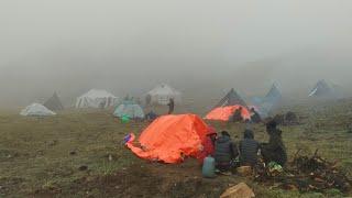 Most Peaceful And Relaxing Himalayan Village Life into the Snow | Dolpa | Nepal | Yarshagumba Hunter