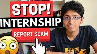INTERNSHIP SCAMS IN INDIA: Stay Aware From Them!