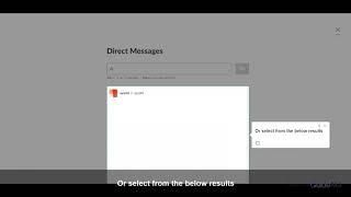 How to use Direct Message In Slack @SlackHQ ‏