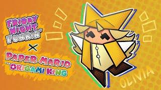 Friday Night Funkin' X Paper Mario The Origami King Mod - Full Week with Cutscenes [Hard]
