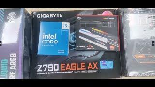 intel Core i5 14600K PC build with Gigabyte Z790 EAGLE AX DDR5 G Skill RAM DDR 5 32GB  | Tech Land