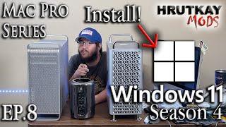 4,1-7,1 Windows 11 Install! - Mac Pro Series S.4 EP.8