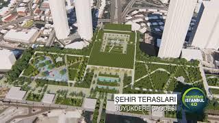 Yeşil İstanbul - Büyükdere Caddesi Şehir Terası