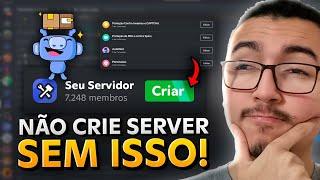 VEJA ESTE VÍDEO ANTES de Criar um SERVIDOR no Discord!!