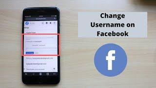 How to Change Username on Facebook (Updated)