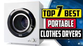 Best Portable Clothes Dryer | Top 7 Reviews [Buying Guide]