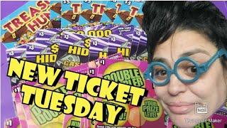 NEW TICKET TUESDAY!!!!! BRAND NEW NEVER BEFORE SEEN NEW YORK LOTTERY SCRATCH OFF TICKETS