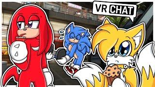 Team Movie Sonic Visits The Mall In VR CHAT!!