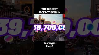 The biggest slot jackpot ever in Las Vegas #slot #jackpot #bigwin