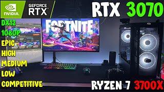 Fortnite Chapter 4 Season 2 On The RTX 3070 | All Settings DX12