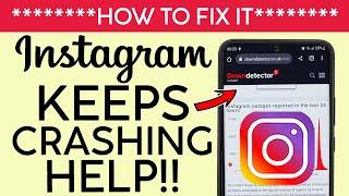 Instagram Keeps Crashing | How to Fix It | Global Outage? July 2022 #instagramdown