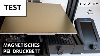 Ender 3 (V2) - wir testen das magnetische PEI Druckbett