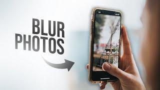 How to Blur a Photo on any iPhone (tutorial)
