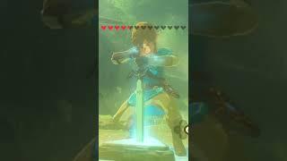 Getting the master sword with 12.75 hearts #nintendo #zelda