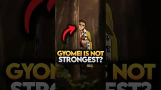 Is Gyomei really the Strongest Hashira Alive? Demon Slayer Explained #demonslayer #shorts