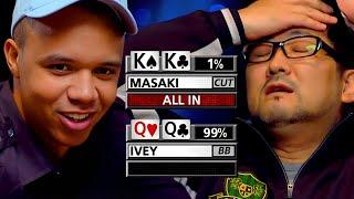 Amateur Shocks Phil Ivey! Sickest Runout at World Series of Poker!