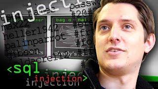 Running an SQL Injection Attack - Computerphile