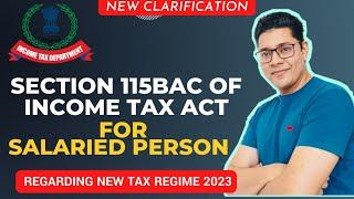 Section 115BAC of income tax act|| what is 115bac? 2023| #finance #money #incometax #incometaxreturn