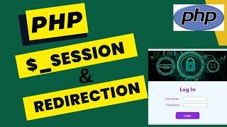 How to use PHP Session and Redirect in Login |  #phpcourse | Learn Redirection in #phpscripts