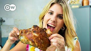 Crispy Knuckle Of Pork With Sauerkraut Recipe | Cook It Like A German Ep. 1 | Cooking German Food