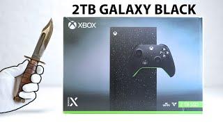 The Xbox Series X 2TB Galaxy Black Console Unboxing + All-Digital White