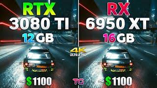 RTX 3080 Ti vs RX 6950 XT - Test in 10 Games