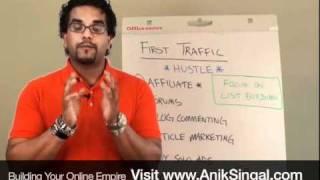 Anik Singal:  "Anik, how do I get traffic to my website?"