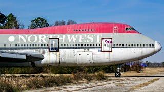 The Worlds Last Remaining Northwest Airlines Boeing 747-100 | N603US Laurinburg-Maxton Airport |