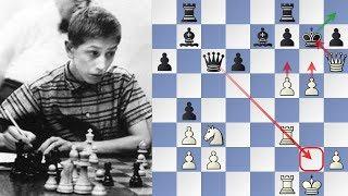Sparks Of Genius At A Young Age |  Bobby Fischer vs Rodolfo Cardoso  | Game 2 1957