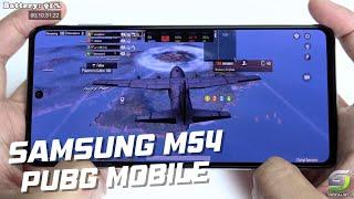 Samsung Galaxy M54 test game PUBG Mobile Update 2024 | Exynos 1380