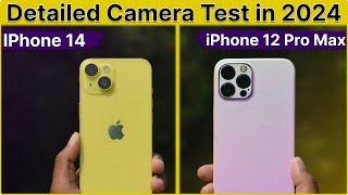 iPhone 12 Pro Max vs iPhone 14 Camera Comparison 2024| Detailed Camera Test in Hindi