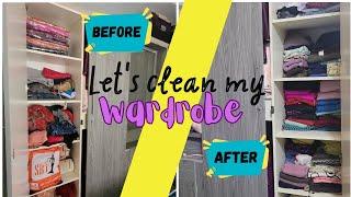 Cleaning My Messy Wardrobe | Cleaning time | Let's get started #cleaningmywardrobe #dimlvlog