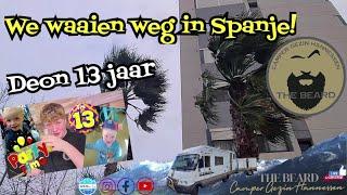 #16 WE WAAIEN WEG IN SPANJE! | Laatste dagen in Benidorm | HOERA DEON 13 JAAR | WONEN IN DE CAMPER