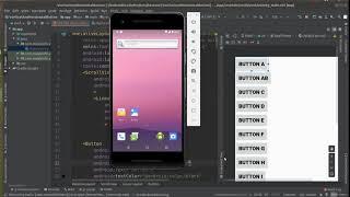 Scroll View tutorial/Kotlin Android Studio How to make Vertical and Horizontal Button